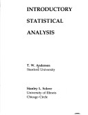 Book cover for Introductory Statistical Analysis