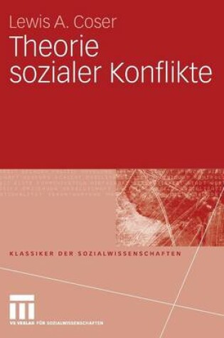 Cover of Theorie sozialer Konflikte