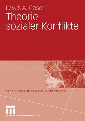 Cover of Theorie sozialer Konflikte