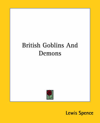 Book cover for British Goblins and Demons