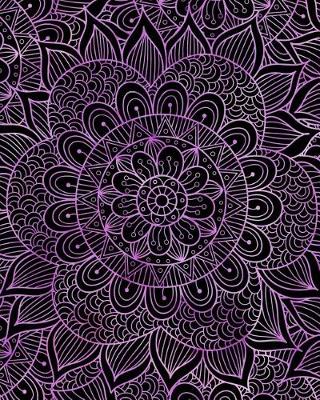 Cover of Journal Notebook Mandala Pattern 9