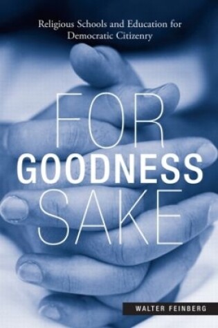 Cover of For Goodness Sake