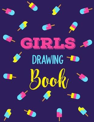 Book cover for Girls Drawing Book