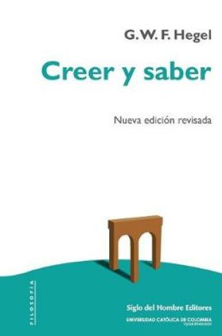 Cover of Creer y saber