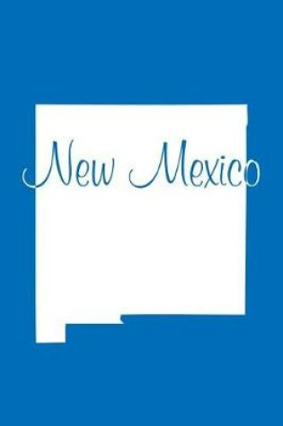 Cover of New Mexico - Cobalt Blue Lined Notebook with Margins