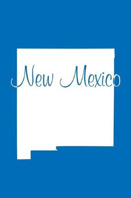 Book cover for New Mexico - Cobalt Blue Lined Notebook with Margins