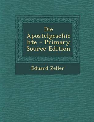 Book cover for Die Apostelgeschichte