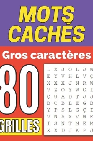 Cover of Mots cachés Gros caractère