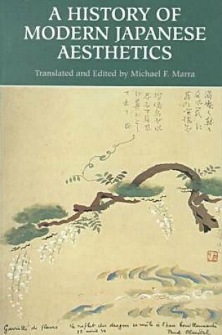 Cover of A History of Modern Japanese Aesthetics