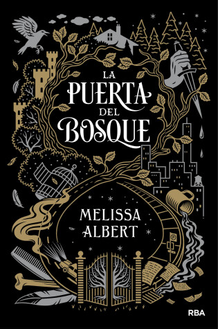 Cover of La puerta del bosque / The Hazel Wood