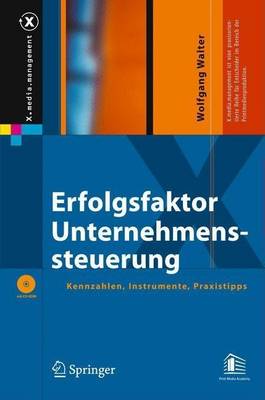 Book cover for Erfolgsfaktor Unternehmenssteuerung: Kennzahlen, Instrumente, Praxistipps