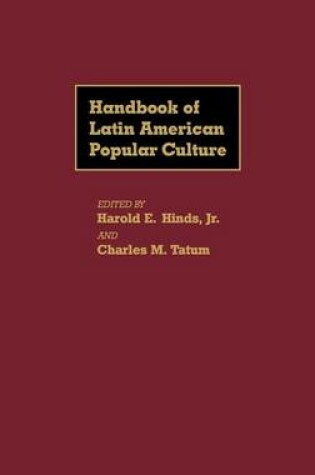 Cover of Handbook of Latin American Popular Culture