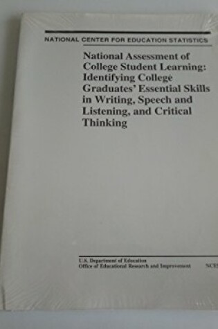 Cover of National Assessment of College Student Learning