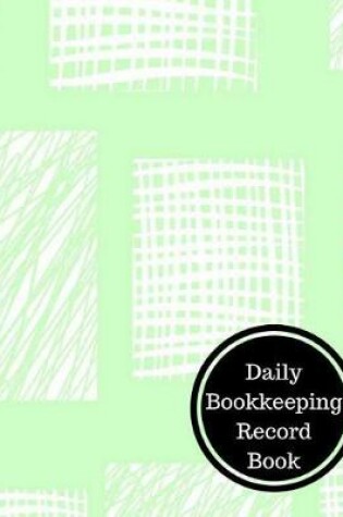 Cover of Daily Bookkeeping Record Book