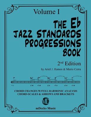Book cover for The Eb Jazz Standards Progressions Book Vol. 1