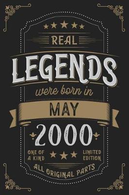 Book cover for Real Legendes were born in May 2000