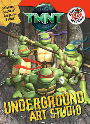 Book cover for TMNT Underground Art Studio