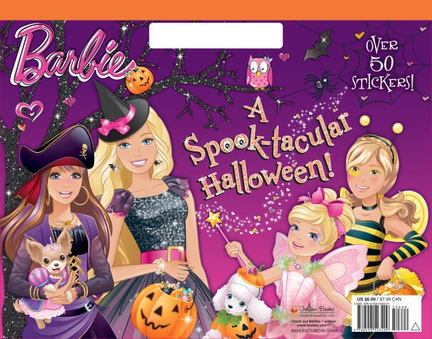 Book cover for A Spook-Tacular Halloween! (Barbie)