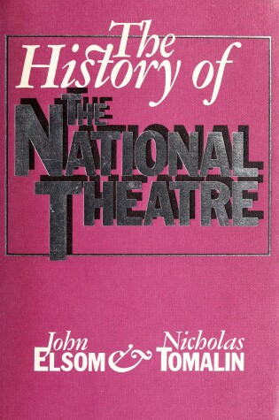 Cover of The History of the National Theatre