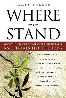 Book cover for Where Do You Stand When the Setbacks, Heartbreaks, Interruptions, and Trials Hit the Fan?