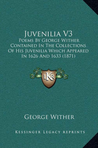 Cover of Juvenilia V3