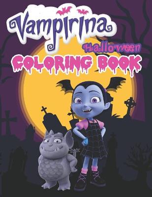 Book cover for Vampirina Halloween Coloring Book