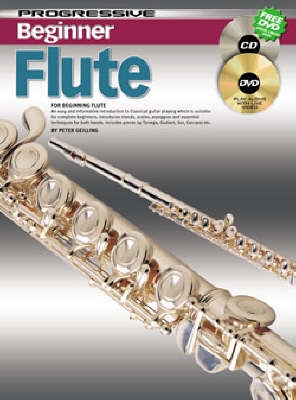 Book cover for Progressive Beginner Flute