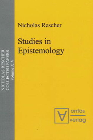 Cover of Studies in Epistemology