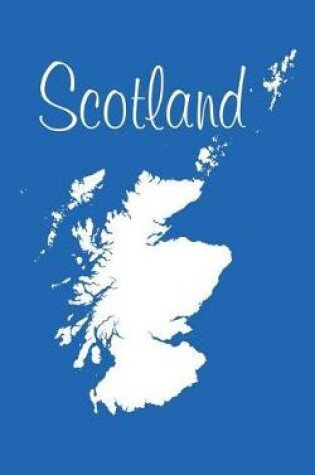 Cover of Scotland - Azure Blue 101 - Lined Notebook with Margins - 5X8