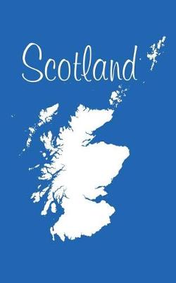 Book cover for Scotland - Azure Blue 101 - Lined Notebook with Margins - 5X8