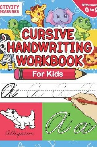 Cover of Cursive Handwriting Workbook for Kids