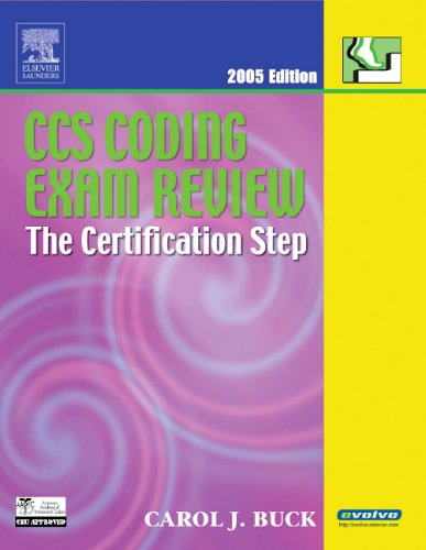 Book cover for CCS Coding Exam Review 2005: The Certification Step