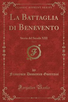 Book cover for La Battaglia Di Benevento, Vol. 1