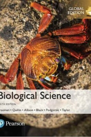 Cover of Biological Science, plus MasteringBiology with Pearson eText, Global Edition