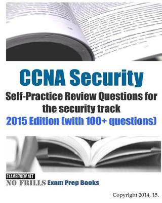 Book cover for CCNA Security Self-Practice Review Questions for the security track