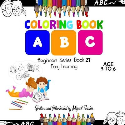 Book cover for Coloring Book ABC