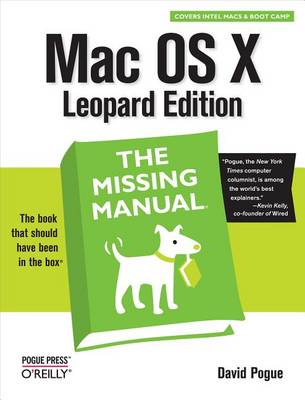 Book cover for Mac OS X Leopard: The Missing Manual