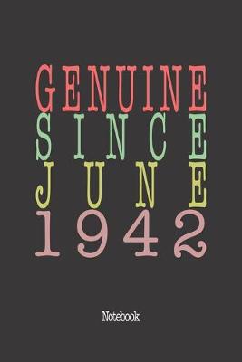 Book cover for Genuine Since June 1942