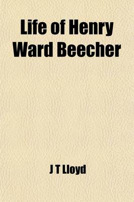 Book cover for Life of Henry Ward Beecher