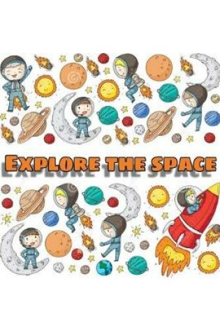 Cover of Coloring book for space kids