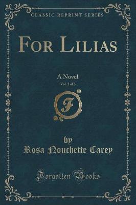 Book cover for For Lilias, Vol. 2 of 3