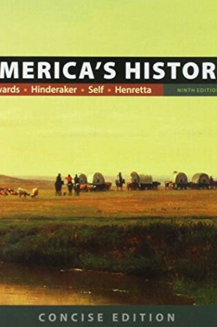 Cover of America's History: Concise Edition, 9e, Combined Volume & Launchpad for America's History and America's History: Concise Edition 9e (Twelve Months Access)