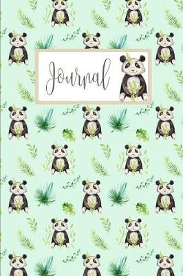 Book cover for Playful Panda Journal