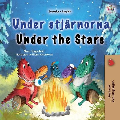 Book cover for Under the Stars (Swedish English Bilingual Kids Book)