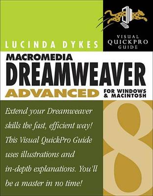 Book cover for Macromedia Dreamweaver 8 Advanced for Windows and Macintosh