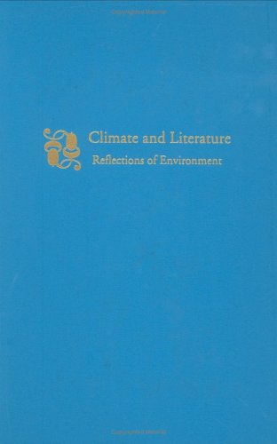 Book cover for Climate and Literature