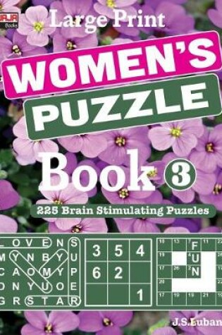 Cover of Large Print WOMEN'S PUZZLE Book 3