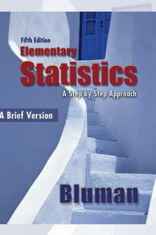 Cover of Elementary Statistics, a Brief Version with Mathzone