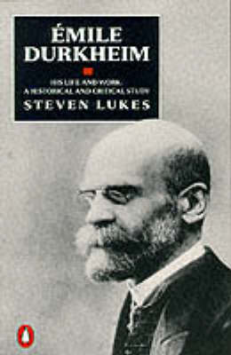 Cover of Emile Durkheim