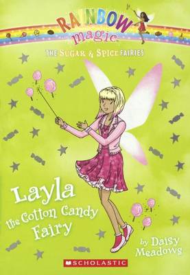 Book cover for Layla the Cotton Candy Fairy
